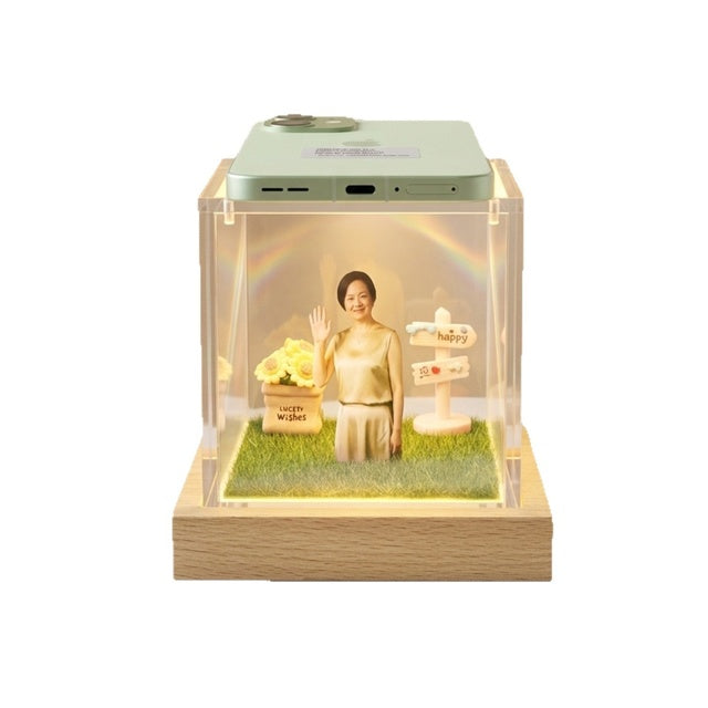 Aura-Void: 3D Holographic Zen Sanctuary