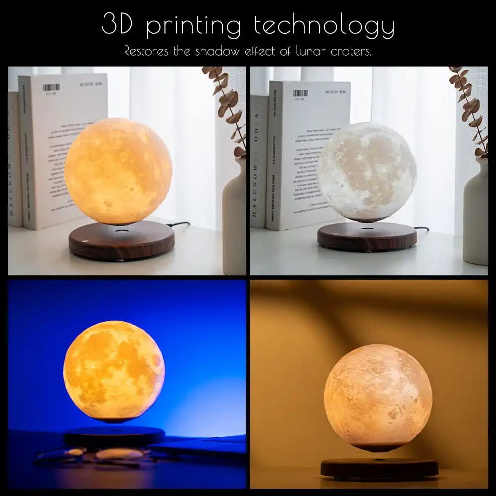 Celestial Glow: Floating Moon Lamp