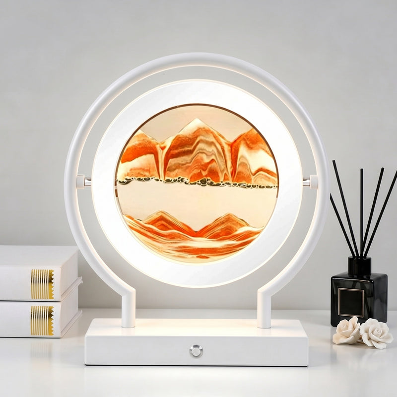 Wabi-Sabi Whisper: Hand-crafted Ceramic Jar Lamp